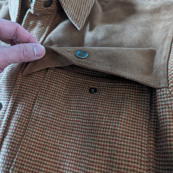 NWT JCrew Western Italian Suede Jacket in wool - Medium - Picture 9 of 16